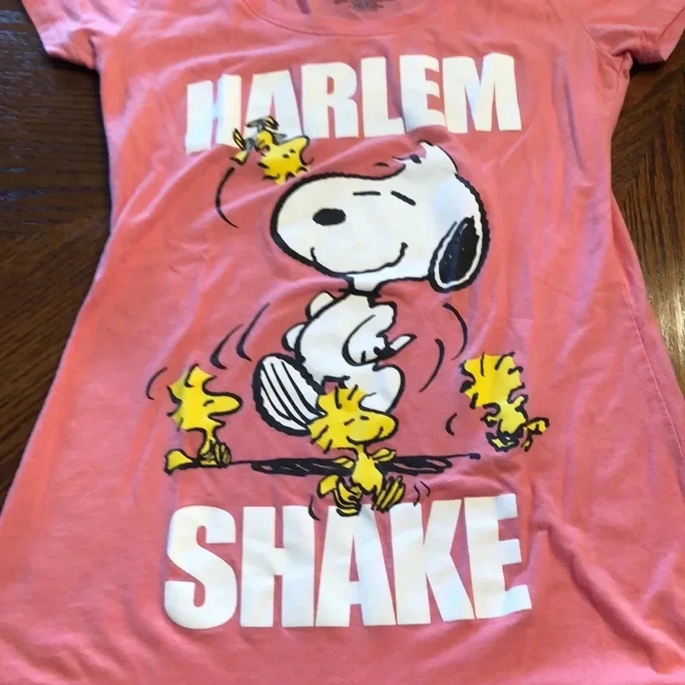 Peanuts Snoopy Harlem Shake Tee Shirt